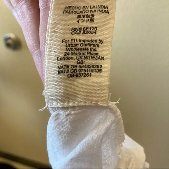 FREE PEOPLE Lilah Strapless Smocked Midi Dress Striped Size Small - Picture 8 of 10